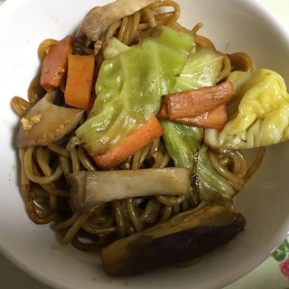 野菜たっぷり！ヘルシー焼きそば